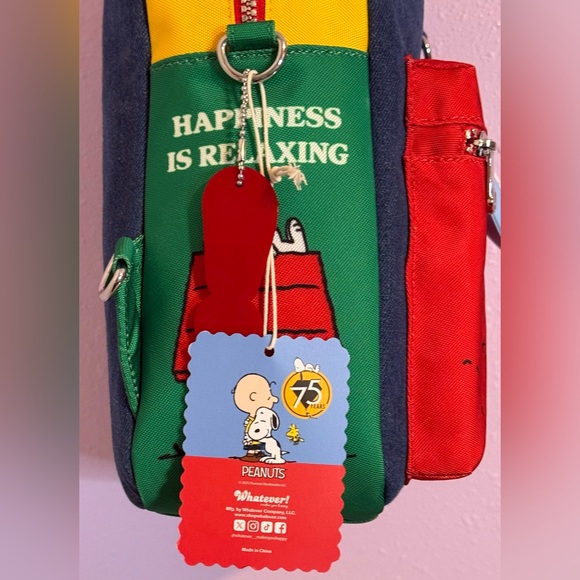 Peanuts Whatever! Makes You Happy Reversible Backpack – NO STRAP – Snoopy - Picture 8 of 12